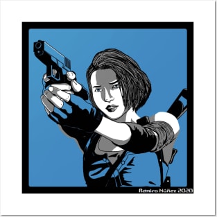 Jill Valentine Posters and Art